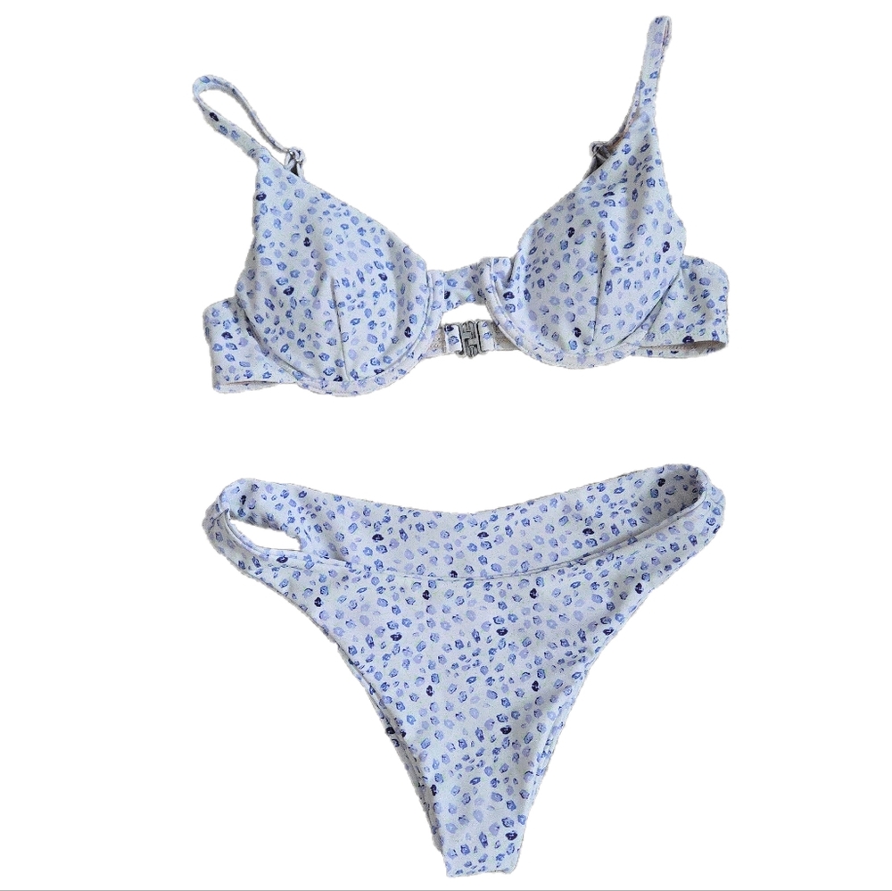 SHEIN Ditsy Floral Bikini Set